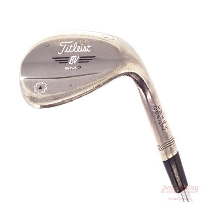 Titleist Vokey SM7 Brushed Steel Wedge Lob LW 58° 10 Deg Bounce S Grind SM7 BV Steel Wedge Flex Right Handed 35.25in