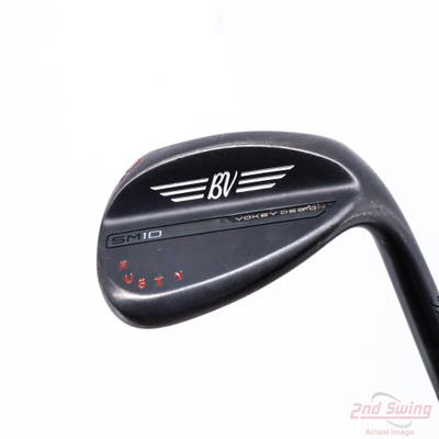 Titleist Vokey SM10 Jet Black Wedge Lob LW 60° 8 Deg Bounce M Grind Project X 5.5 Steel Regular Right Handed 34.5in