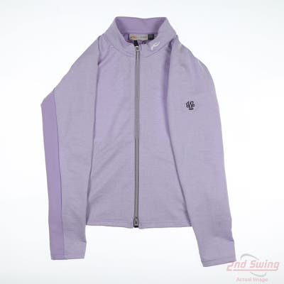 New W/ Logo Womens KJUS Jacket X-Small XS Purple Cactus Flower MSRP $229
