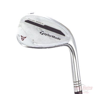 TaylorMade Milled Grind 2 Chrome Wedge Sand SW 56° 8 Deg Bounce LB True Temper Dynamic Gold S200 Steel Stiff Right Handed 35.25in