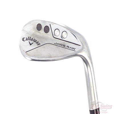 Callaway Jaws Raw Chrome Wedge Sand SW 54° 10 Deg Bounce S Grind Dynamic Gold Spinner TI 115 Steel Wedge Flex Right Handed 35.25in