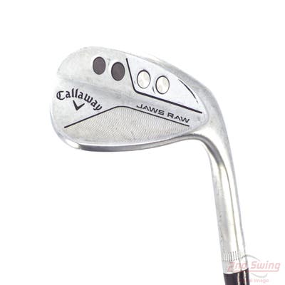 Callaway Jaws Raw Chrome Wedge Sand SW 54° 10 Deg Bounce S Grind Dynamic Gold Spinner TI 115 Steel Wedge Flex Right Handed 35.25in