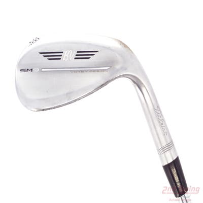 Titleist Vokey SM9 Tour Chrome Wedge Lob LW 58° 4 Deg Bounce T Grind Titleist Vokey BV Steel Wedge Flex Right Handed 35.25in