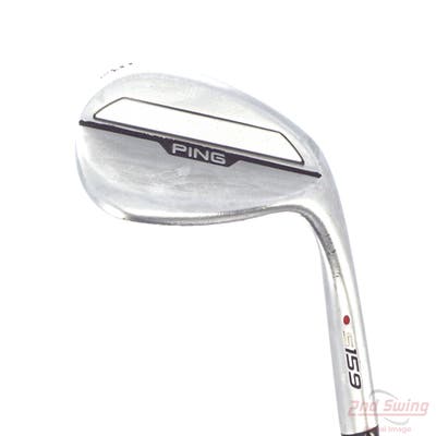 Ping s159 Chrome Wedge Lob LW 58° 10 Deg Bounce S Grind Ping Z-Z115 Steel Wedge Flex Right Handed Red dot 35.5in