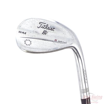 Titleist Vokey SM6 Tour Chrome Wedge Lob LW 58° 10 Deg Bounce S Grind Kuro Kage 65 Graphite Senior Right Handed 36.0in