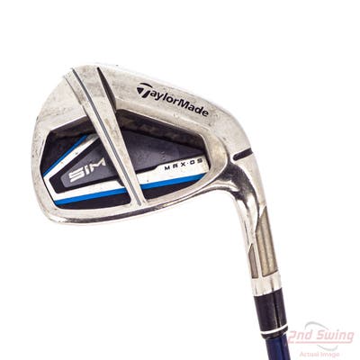 TaylorMade SIM MAX OS Single Iron 9 Iron Fujikura Ventus Blue 5 Graphite Senior Right Handed 35.75in