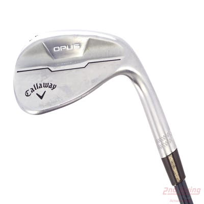 Callaway Opus Brushed Chrome Wedge Sand SW 54° 14 Deg Bounce W Grind UST Recoil Dart HDC 65 Graphite Wedge Flex Right Handed 36.5in