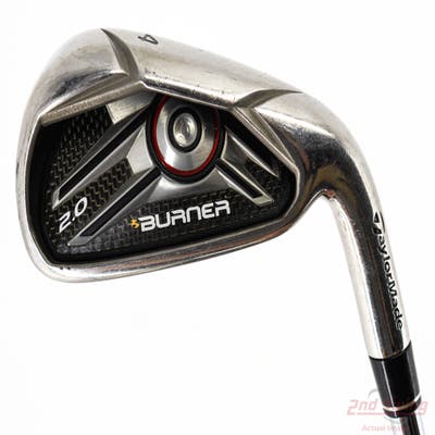 TaylorMade Burner 2.0 Single Iron 4 Iron TM Burner 2.0 85 Steel Stiff Right Handed 40.5in