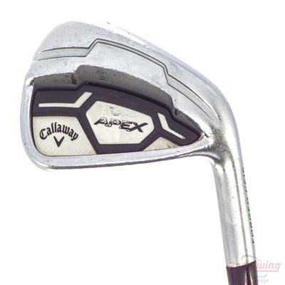 Callaway Apex CF16 Single Iron 7 Iron Stock Steel Shaft Steel Stiff Right Handed 37.75in