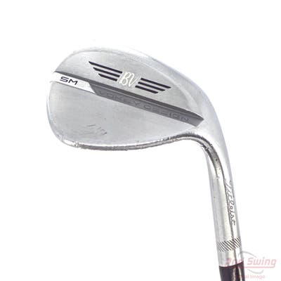 Titleist Vokey SM8 Tour Chrome Wedge Sand SW 54° 10 Deg Bounce S Grind Stock Steel Shaft Steel Wedge Flex Right Handed 35.5in