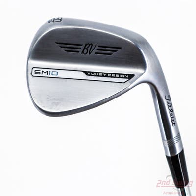 Mint Titleist Vokey SM10 Tour Chrome Wedge Gap GW 50° 8 Deg Bounce F Grind True Temper Dynamic Gold S200 Steel Wedge Flex Right Handed 35.75in