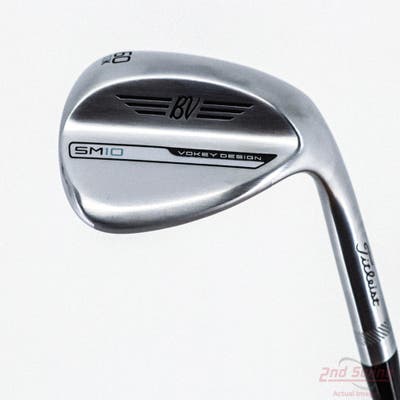 Mint Titleist Vokey SM10 Tour Chrome Wedge Lob LW 60° 6 Deg Bounce K Grind True Temper Dynamic Gold S200 Steel Wedge Flex Right Handed 35.25in