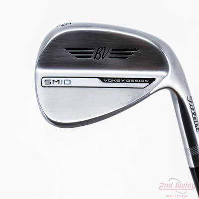 Mint Titleist Vokey SM10 Tour Chrome Wedge Pitching Wedge PW 46° 10 Deg Bounce F Grind True Temper Dynamic Gold S200 Steel Wedge Flex Right Handed 36.0in