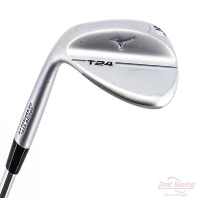 Mint Mizuno T24 Soft Satin Wedge Lob LW 58° 8 Deg Bounce C Grind Dynamic Gold Tour Issue S400 Steel Wedge Flex Left Handed 35.5in