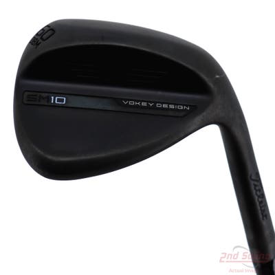 Mint Titleist Vokey SM10 Jet Black Wedge Lob LW 60° 8 Deg Bounce M Grind True Temper Dynamic Gold S200 Steel Wedge Flex Right Handed 35.0in