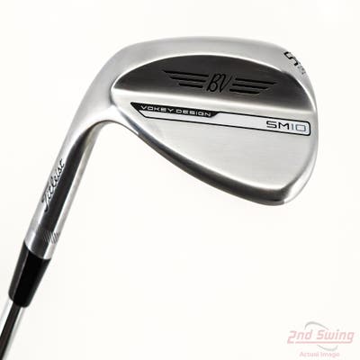 Mint Titleist Vokey SM10 Tour Chrome Wedge Lob LW 58° 8 Deg Bounce M Grind True Temper Dynamic Gold S200 Steel Wedge Flex Left Handed 35.25in