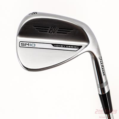 Mint Titleist Vokey SM10 Tour Chrome Wedge Pitching Wedge PW 48° 10 Deg Bounce F Grind True Temper Dynamic Gold S200 Steel Wedge Flex Right Handed 36.0in