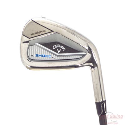 Callaway Paradym Ai Smoke HL Single Iron 7 Iron Project X Cypher 2.0 50 Graphite Senior Right Handed 37.5in