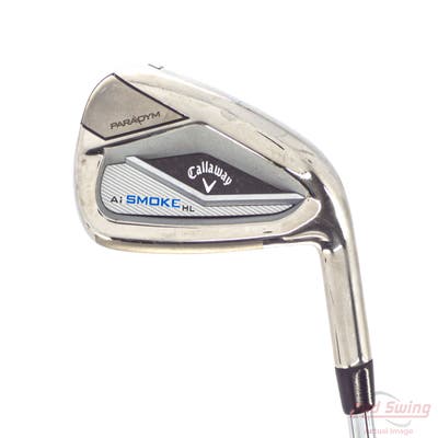 Callaway Paradym Ai Smoke HL Single Iron 7 Iron True Temper Elevate MPH 85 Steel Regular Right Handed 37.5in