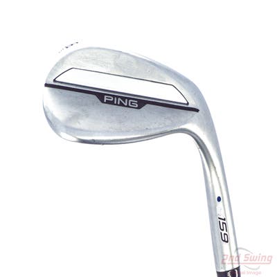 Ping s159 Chrome Wedge Lob LW 58° 8 Deg Bounce B Grind Ping Z-Z115 Steel Wedge Flex Right Handed Blue Dot 36.25in