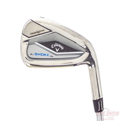 Mint Callaway Paradym Ai Smoke HL Single Iron 7 Iron True Temper Elevate MPH 85 Steel Regular Right Handed 37.25in