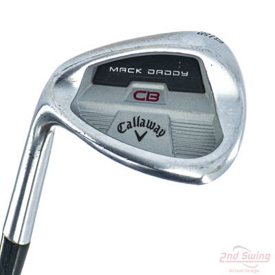 Callaway Mack Daddy CB Wedge Lob LW 58° 12 Deg Bounce FST KBS Hi-Rev G Graphite Wedge Flex Left Handed 35.25in