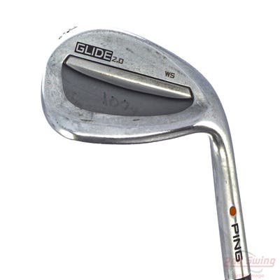 Ping Glide 2.0 Wedge Sand SW 54° 14 Deg Bounce Dynamic Gold Spinner Steel Wedge Flex Right Handed Orange Dot 35.75in