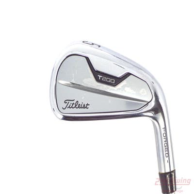 Titleist 2021 T200 Single Iron 5 Iron True Temper Dynamic Gold 105 Steel Stiff Right Handed 39.5in