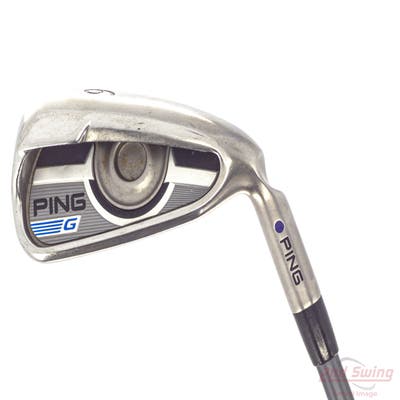 Ping 2016 G Single Iron 6 Iron CFS 65 Graphite Graphite Senior Right Handed Purple dot 37.75in