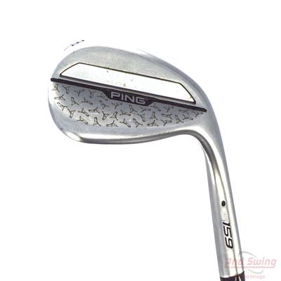 Ping s159 Chrome Wedge Lob LW 58° 10 Deg Bounce S Grind Ping Z-Z115 Steel Wedge Flex Right Handed Black Dot 35.25in
