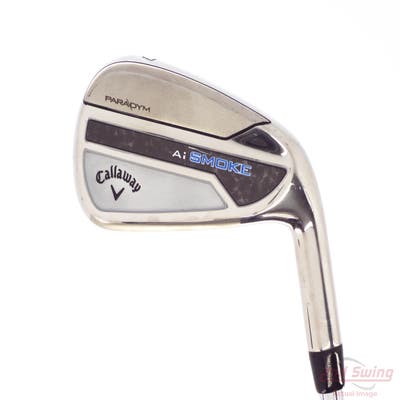 Callaway Paradym Ai Smoke Single Iron 7 Iron True Temper Elevate MPH 95 Steel Stiff Right Handed 37.25in