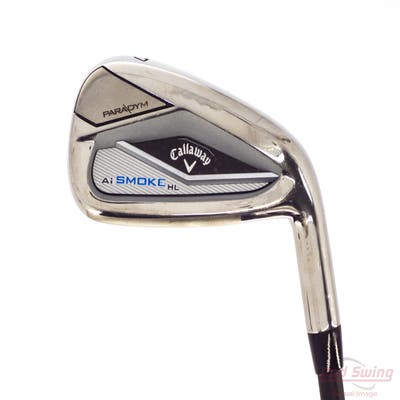 Callaway Paradym Ai Smoke HL Single Iron 7 Iron Project X Cypher 2.0 60 Graphite Regular Right Handed 37.5in