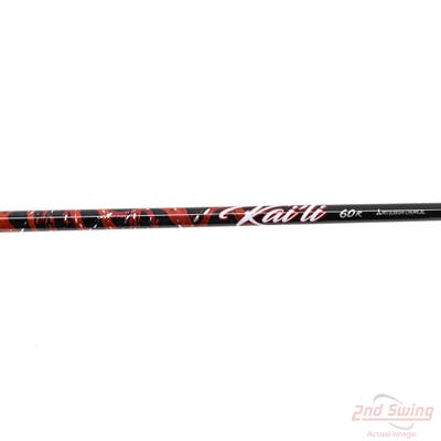 Used W/ TaylorMade RH Adapter Mitsubishi Rayon Kai'li Red 60g Driver Shaft Regular 44.5in