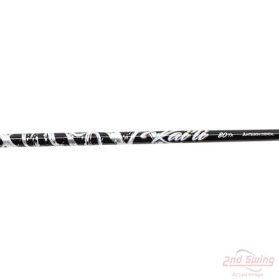 Used W/ Ping RH Adapter Mitsubishi Rayon Kaili White 80g Fairway Shaft Tour X-Stiff 39.25in