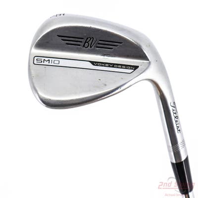 Titleist Vokey SM10 Tour Chrome Wedge Sand SW 56° 10 Deg Bounce S Grind True Temper Dynamic Gold S200 Steel Wedge Flex Right Handed 35.25in