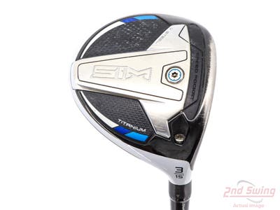 TaylorMade SIM Ti Fairway Wood 3 Wood 3W 15° Fujikura Ventus Blue VC 6 Graphite Stiff Right Handed 43.5in