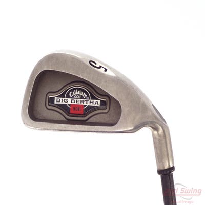 Callaway 1996 Big Bertha Single Iron 5 Iron Callaway RCH 96 Graphite Stiff Right Handed 38.25in