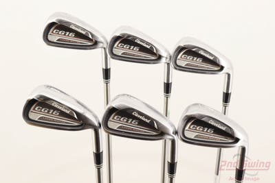 Cleveland CG16 Satin Chrome Iron Set 5-PW Stock Graphite Shaft Graphite Ladies Right Handed -1/4"