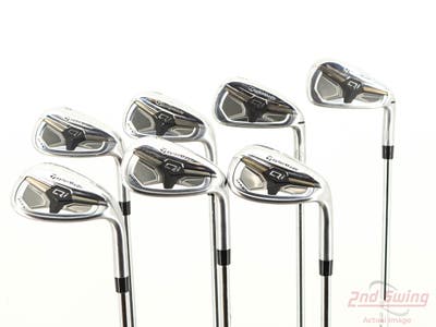 TaylorMade Qi Max Iron Set 7-PW AW SW LW FST KBS MAX 85 MT Steel Stiff Right Handed -1"