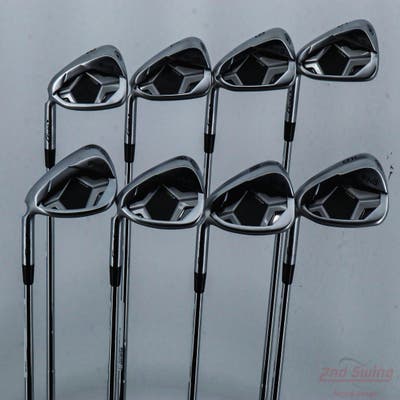 Ping G430 Iron Set 5-PW GW SW True Temper Dynamic Gold 120 Steel Stiff Left Handed Black Dot +1/4"
