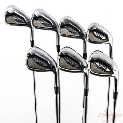 Mint Callaway Quantum Max Iron Set 5-PW AW KBS Max 90 Steel Regular Right Handed STD