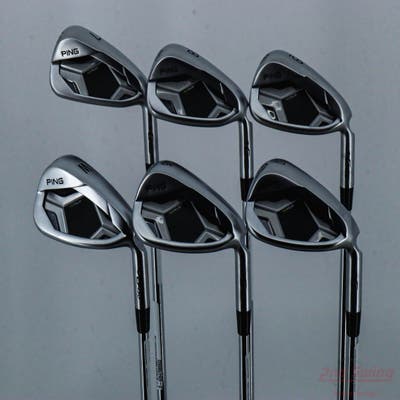 Ping G430 Iron Set 7-PW AW GW AWT 2.0 Steel Stiff Right Handed Black Dot +1/4"