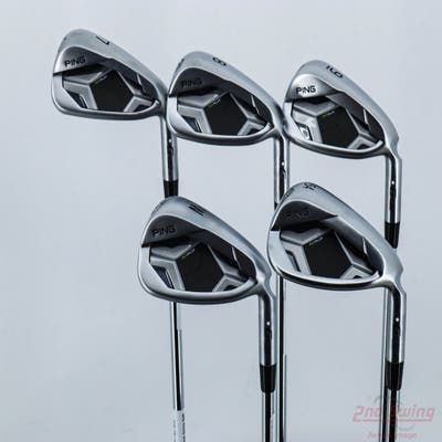 Ping G430 Iron Set 7-PW SW AWT 2.0 Steel Stiff Right Handed White Dot +1/4"