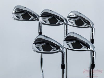 Ping G430 Iron Set 7-PW SW AWT 2.0 Steel Stiff Right Handed White Dot +1/4"