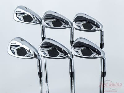 Ping G430 Iron Set 7-PW AW GW AWT 2.0 Steel Stiff Right Handed Black Dot -3/4"