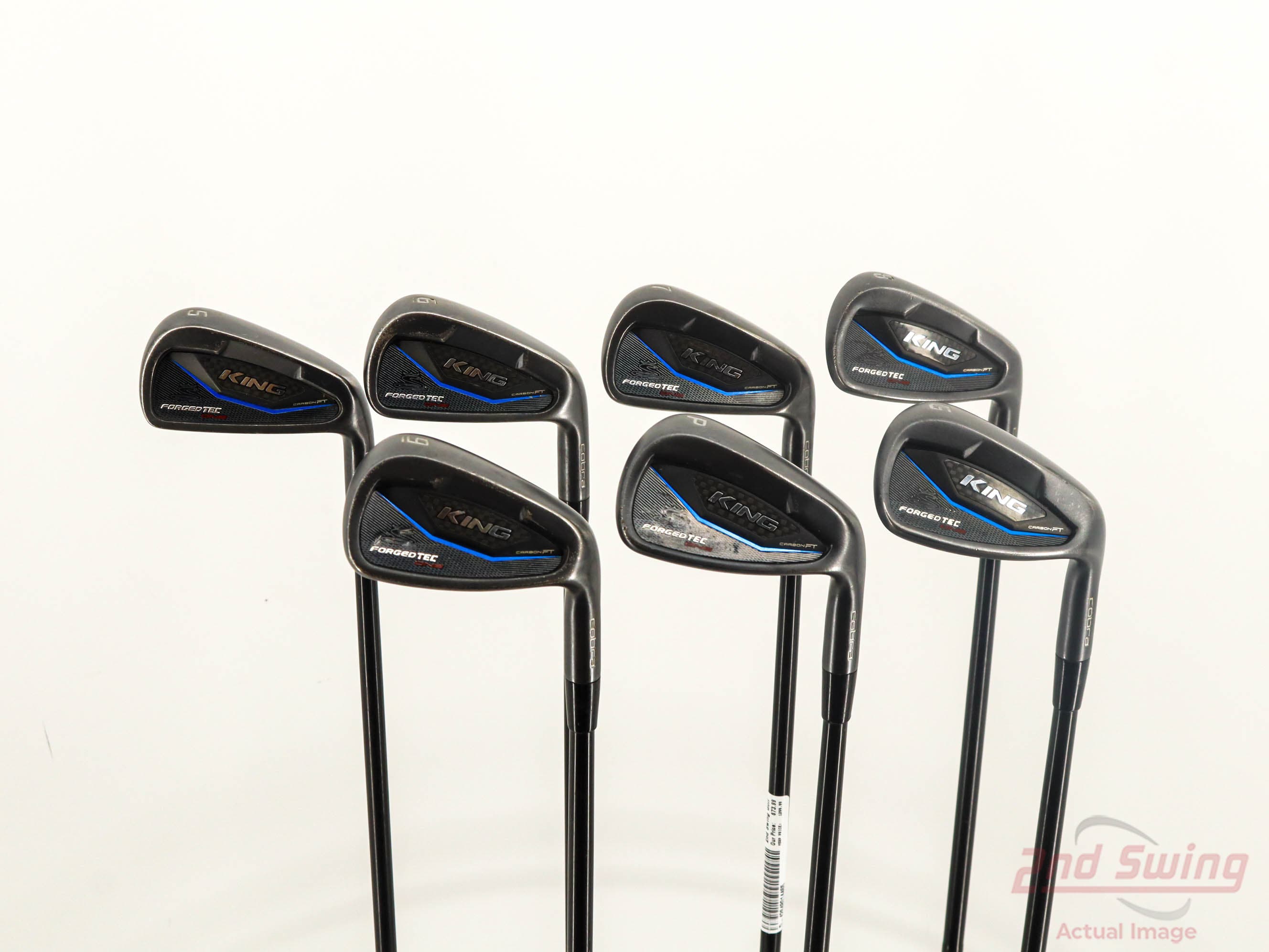 Cobra KING BLK Forged Tec One Length Iron Set | 2nd Swing Golf