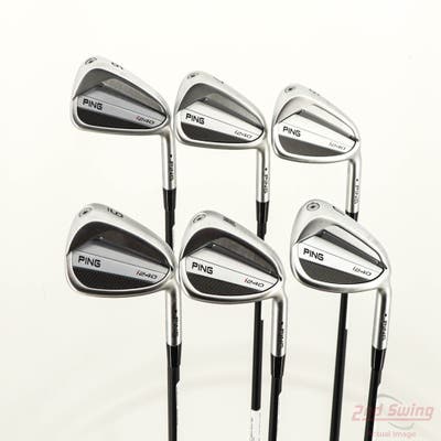 Ping i240 Iron Set 6-PW GW Alta CB Blue Graphite Senior Right Handed Black Dot -1/2"