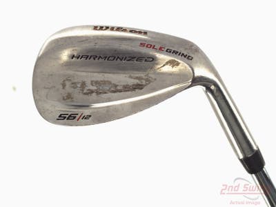 Wilson Staff Harmonized Classic Wedge Sand SW 56° 12 Deg Bounce Stock Steel Shaft Steel Wedge Flex Right Handed 35.0in