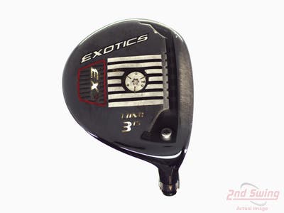 Tour Edge Exotics EX9 Fairway Wood 3 Wood 3W 15° Aldila Rogue Silver 110 MSI 60 Graphite Regular Right Handed 44.0in