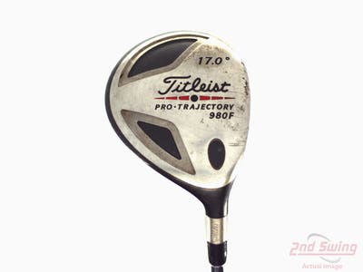 Titleist 980 F Strong Fairway Wood 4 Wood 4W 17° True Temper Dynamic Gold S300 Steel Stiff Right Handed 42.0in